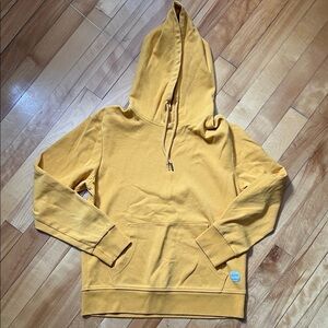 Jack & Jones Men's Mustard Yellow Crewneck Hoodie